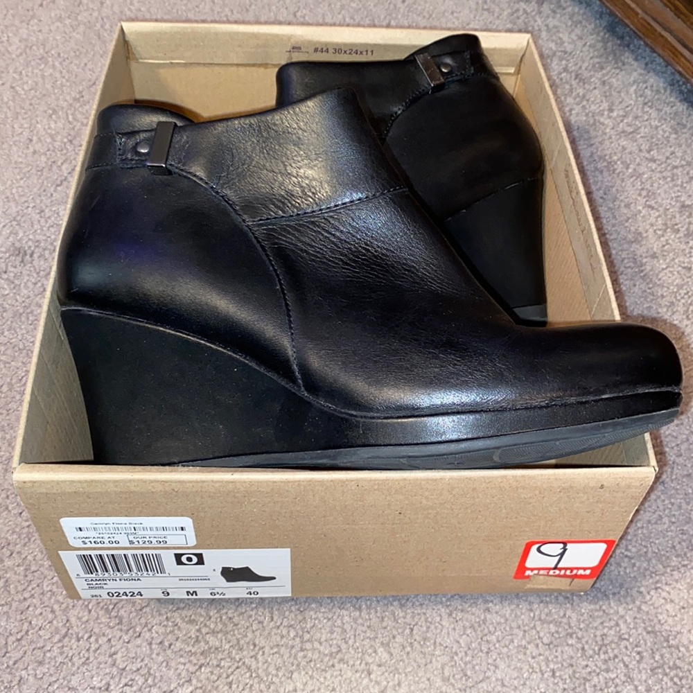 Clarks Camryn Fiona Black